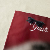 Kopfschmerzen Strandtuch (Beispiel)