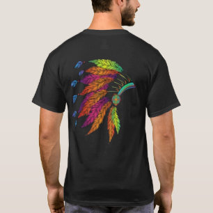 KOPFSCHMUCK EINES INDIANISCHEN HÄUPTLINGS T-Shirt