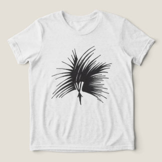 Kopfschmuck Schwarz Weiß Abstrakt Stammes-Tattoo-K Tri-Blend Shirt