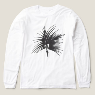 Kopfschmuck Schwarz Weiß Abstrakt Stammes Tattoo K Tri-Blend Shirt
