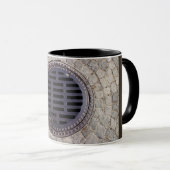 Kopfsteindecke aus Manhole, grau Tasse (VorderseiteRechts)