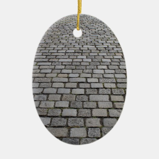 Kopfsteinpflaster Keramikornament (Vorne)