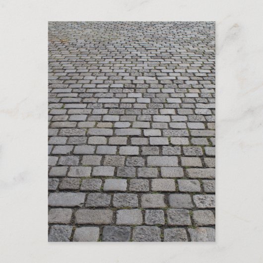 Kopfsteinpflaster Postkarte (Vorderseite)