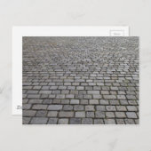 Kopfsteinpflaster Postkarte (Vorne/Hinten)