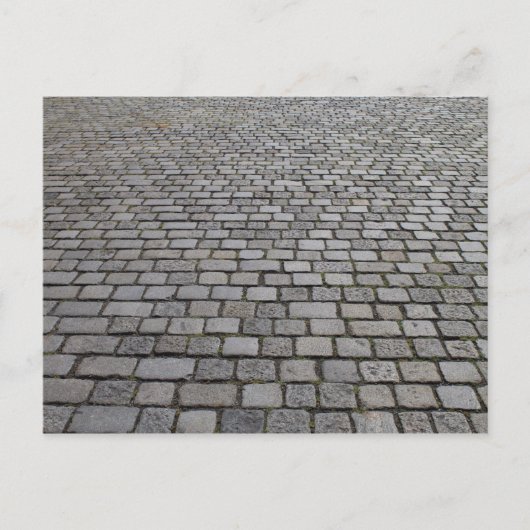 Kopfsteinpflaster Postkarte (Vorderseite)
