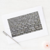 Kopfsteinpflaster Rechteckiger Aufkleber (Umschlag)