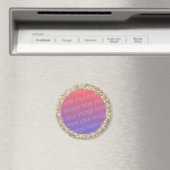 Kopfsteinrahmen aus Foto Magnet (In Situ (Geschirrspüler))