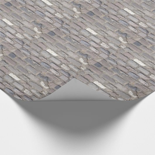 Kopfsteinsteine Geschenkpapier (Ecke)