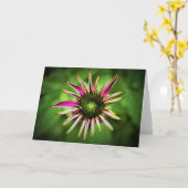 Kopfstütze, Karte (Gelbe Blume)