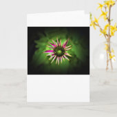 Kopfstütze, Karte (Gelbe Blume)