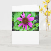 Kopfstütze, Karte (Gelbe Blume)