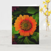 Kopfstütze, Karte (Gelbe Blume)