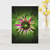 Kopfstütze, Karte (Gelbe Blume)