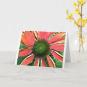 Kopfstütze, Karte (Gelbe Blume)