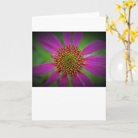 Kopfstütze, Karte (Gelbe Blume)