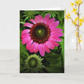 Kopfstütze, Karte (Gelbe Blume)