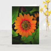 Kopfstütze, Karte (Gelbe Blume)