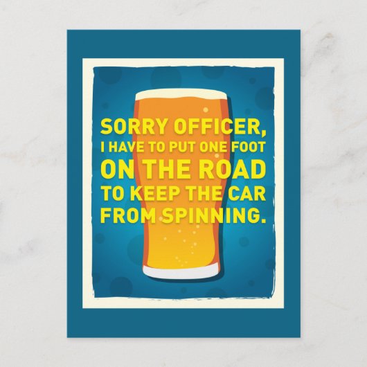 Kopfstützen Postkarte (Vorderseite)