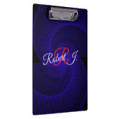 Kopfüber doppelte Trichter geometrische Klemmbrett (Rechts)