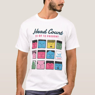 Kopfzahl Lustiger Introvert Verließ Frühzeitig T-Shirt