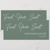 Kopfzeile der Seekarte mit grün hängenden Seeteile (Vorne/Hinten)