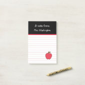 Kopfzeilen Post-it Klebezettel (Auf Schreibtisch)