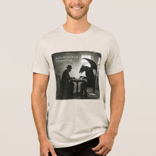 Kopidion Adversariary Thinking Kurskurs Kunstwerk Tri-Blend Shirt