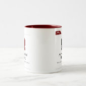 Kopidion Adversariary Thinking Kurskurs Kunstwerk Zweifarbige Tasse (Mittel)