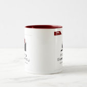 Kopidion Hacking Bureau-kurs Zweifarbige Tasse (Mittel)