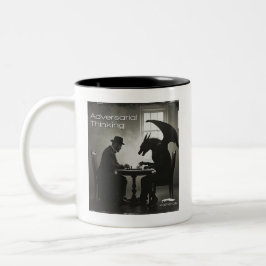 Kopidion - Kunstwerk für gegnerische Denkweise Zweifarbige Tasse