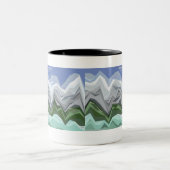 Kopidion Shmoocon-Datenvisualisierung Zweifarbige Tasse (Mittel)