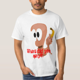 Kopie banana-boy-worm-from-worms-2992, was… tat T-Shirt