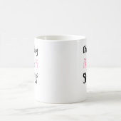 Kopie der Cheerleader Coach Sport Liebe Kaffeetasse (Mittel)