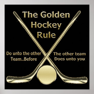 Kopie der Goldenen Regel Poster