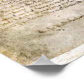 Kopie der Magna Carta Replik Poster (Ecke)