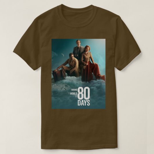 Kopie der Welt in 80 Tagen T-Shirt (Design vorne)