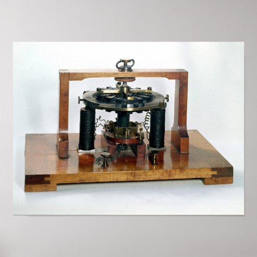 Kopie des Electro-magnetischen Makchinetta Poster (Vorne)