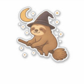 Kopie des Ghost-Igel Bibliothekar � Niedliches Hal Aufkleber (Vorderseite)