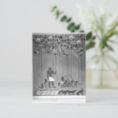 Kopie des malerischen ägyptischen Reliefs zum Ange Postkarte (Stehend Vorderseite)