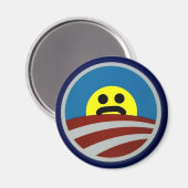 Kopie des Obama-Logos-712385 Magnet (Vorderseite/Rückseite)