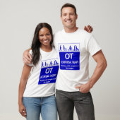 Kopie des OT Shirt-Blaus 1 T-Shirt (Unisex)