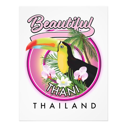 Kopie des schönen Thani Thailand Fotodruck (Vorne)