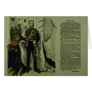 Kopie einer Erklärung von Frederick III