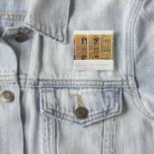 Kopie eines Fragments des Dresden-Kodexes Button (Beispiel)