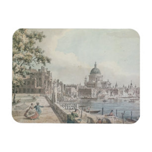 Kopie eines Teils eines zeichnend von Canaletto, S Magnet
