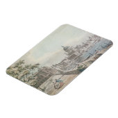 Kopie eines Teils eines zeichnend von Canaletto, S Magnet (Linke Seite)