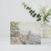 Kopie eines Teils eines zeichnend von Canaletto, S Postkarte (Stehend Vorderseite)