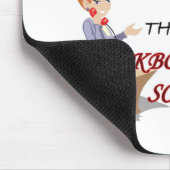 Kopie SCHULsekretärs 2 Mousepad (Ecke)