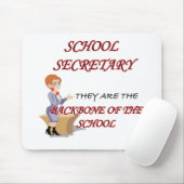 Kopie SCHULsekretärs 2 Mousepad (Mit Mouse)