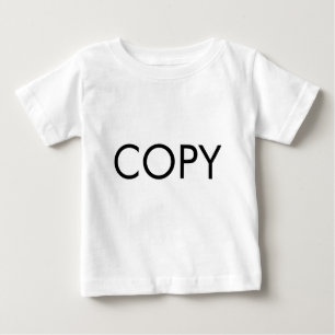 KOPIE UND PASTE BABY T-SHIRT